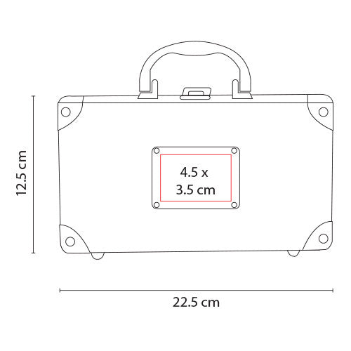 Mini Maletín de Poker Luck JM 014