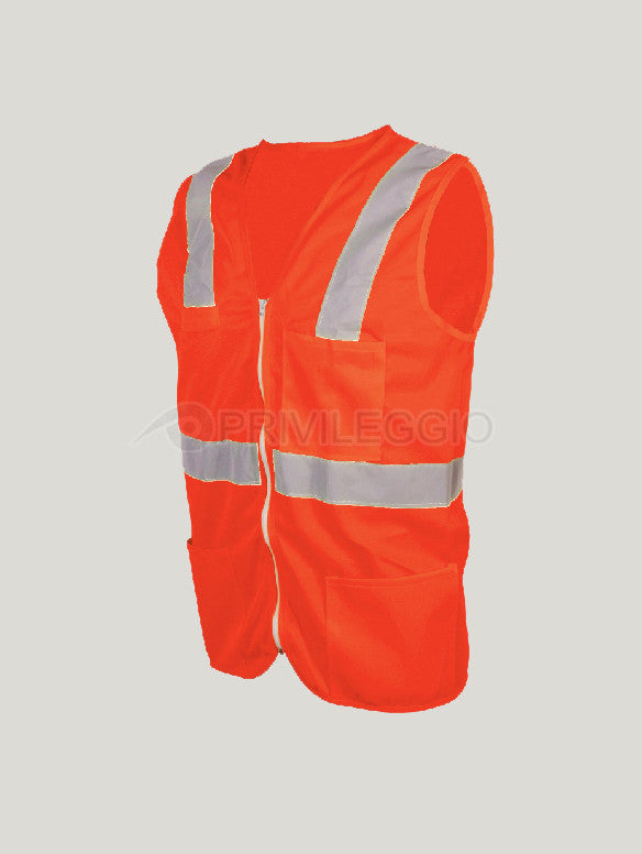 Chaleco de Alta Visibilidad Con Zipper SR-1020