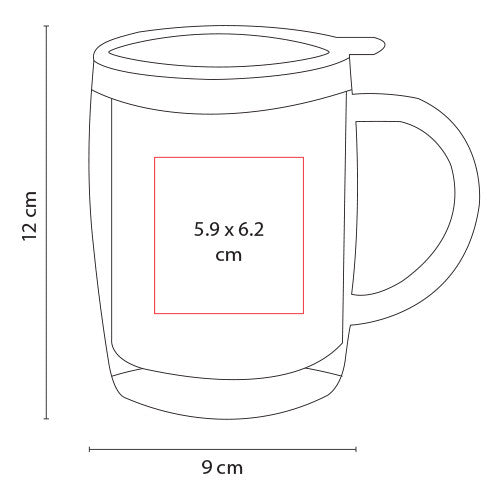 Taza Térmica Burgos TMPS 26