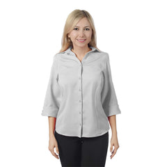 Blusa Dama, Gris, Manga ¾