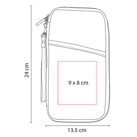 Porta Pasaporte Skana M 80640